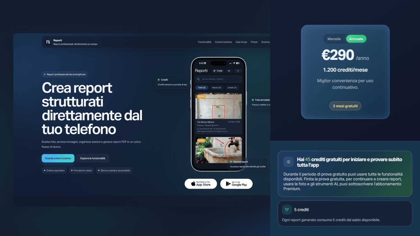 Gweb - Portfolio - Reporti - copertina